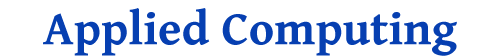 Applied Computing units 1 and 2